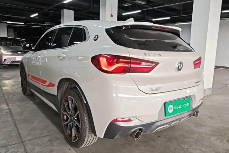Used BMW X2 2021 Restyled sDrive25i Sharp Edition Rear Left 45 Deg