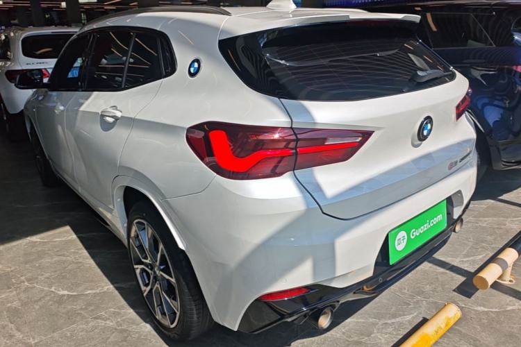 Used BMW X2 2021 Restyled sDrive25i Midnight Edition Rear Left 45 Deg
