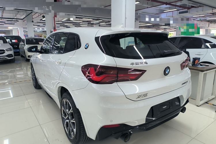 Used BMW X2 2021 Restyled sDrive25i Midnight Edition Rear Left 45 Deg