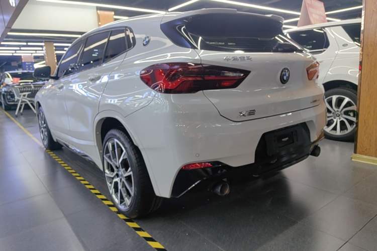 Used BMW X2 2021 Restyled sDrive25i Midnight Edition Rear Left 45 Deg
