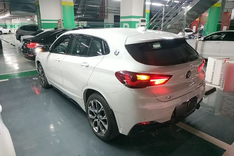 Used BMW X2 2021 Restyled sDrive25i Midnight Edition Rear Left 45 Deg