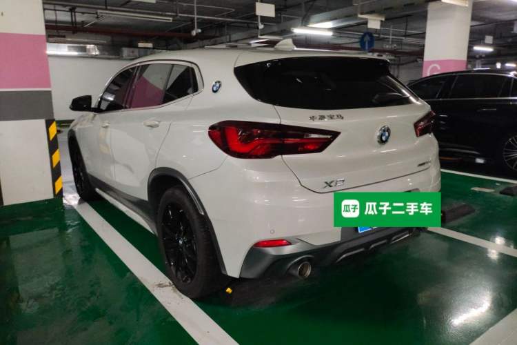 Used BMW X2 2021 Restyled sDrive25i M Sport Package Rear Left 45 Deg