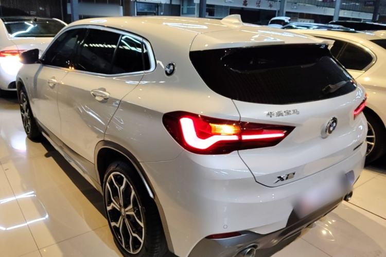 Used BMW X2 2021 sDrive25i Luxury M Sport Package Rear Left 45 Deg