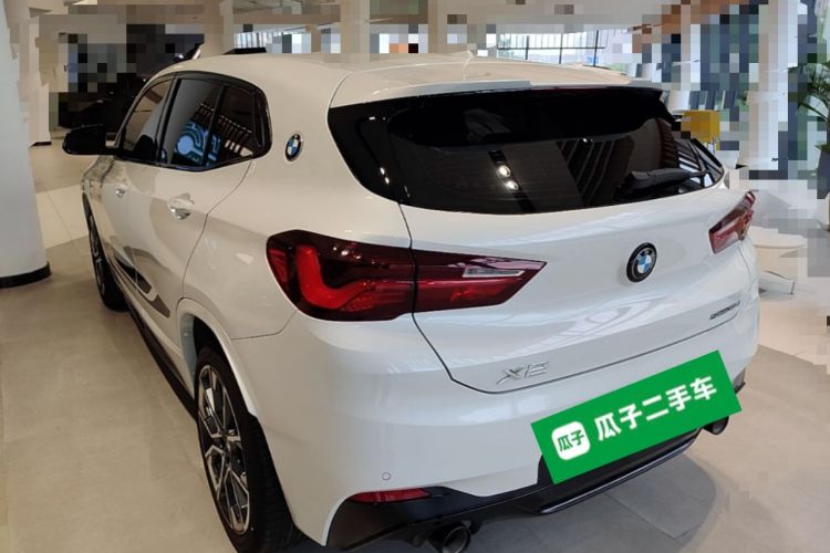 Used BMW X2 2021 Restyled sDrive25i Midnight Edition Rear Left 45 Deg