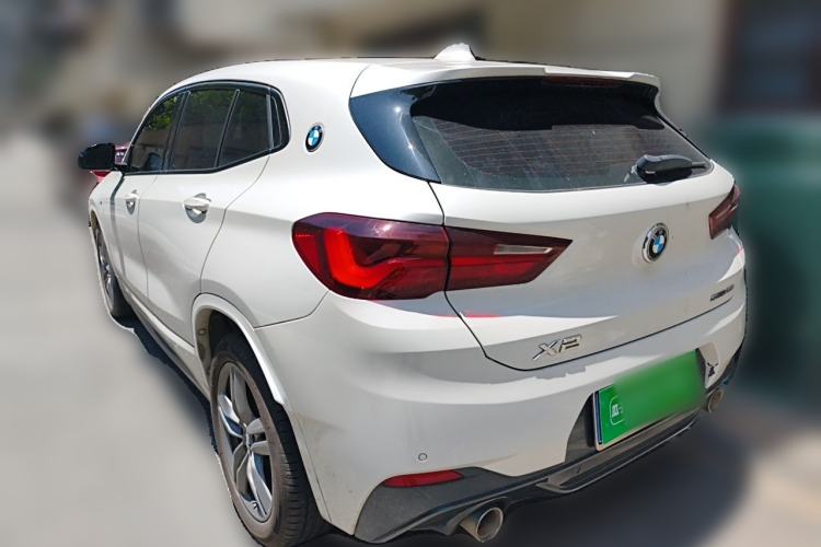 Used BMW X2 2021 sDrive25i Leading Model M Sport Package Rear Left 45 Deg
