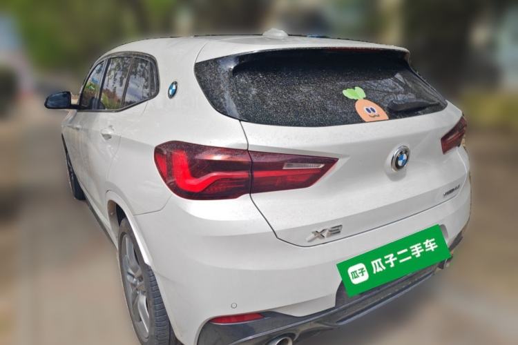Used BMW X2 2021 sDrive25i Leading Model M Sport Package Rear Left 45 Deg
