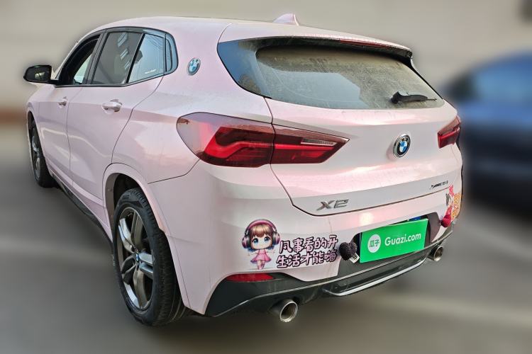 Used BMW X2 2021 Restyled sDrive25i M Sport Package Rear Left 45 Deg
