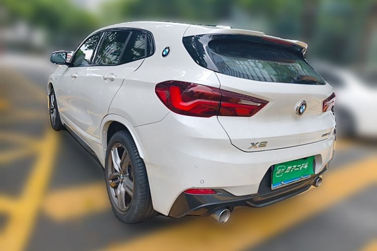 Used BMW X2 2021 sDrive25i Leading Model M Sport Package Rear Left 45 Deg