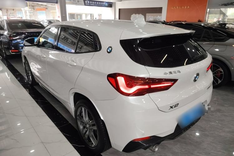 Used BMW X2 2021 sDrive25i Leading Model M Sport Package Rear Left 45 Deg