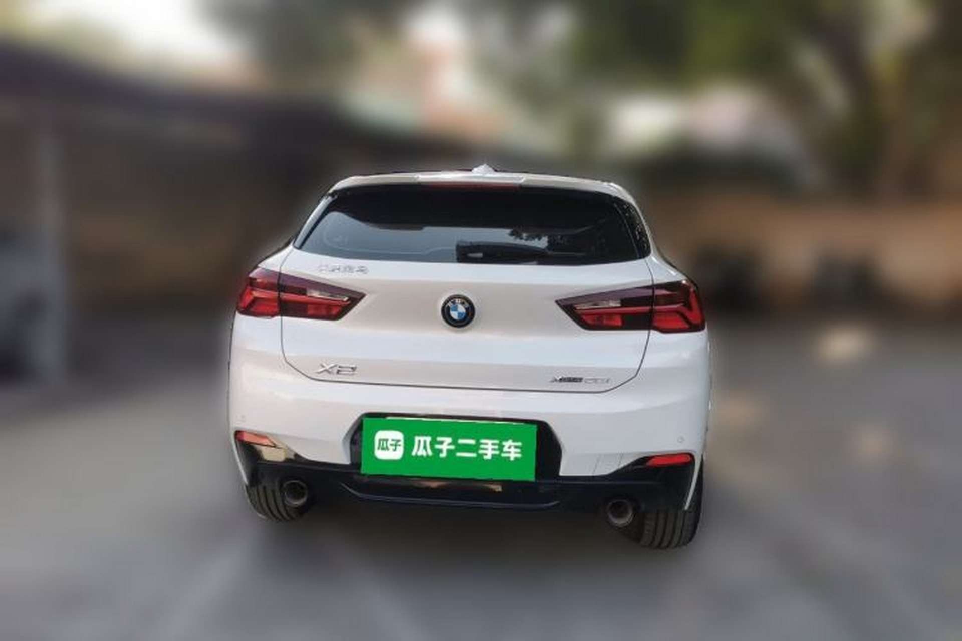 Used BMW X2 2021 Updated xDrive25i Midnight Edition Rear