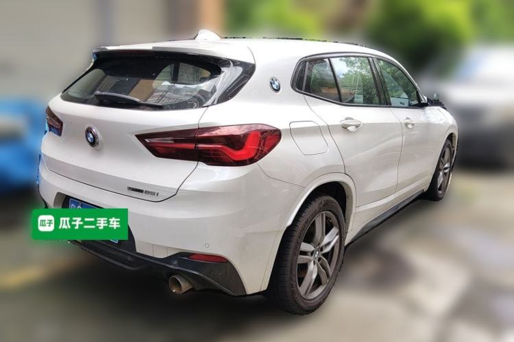 Used BMW X2 2021 sDrive25i Midnight Edition Rear Right 45 Deg