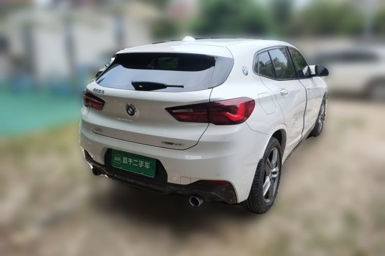 Used BMW X2 2021 Restyled sDrive25i M Sport Package Rear Right 45 Deg