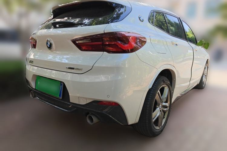 Used BMW X2 2021 sDrive25i Leading Model M Sport Package Rear Right 45 Deg