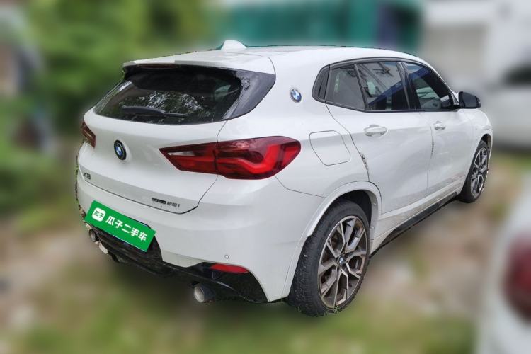 Used BMW X2 2021 Restyled sDrive25i Midnight Edition Rear Right 45 Deg