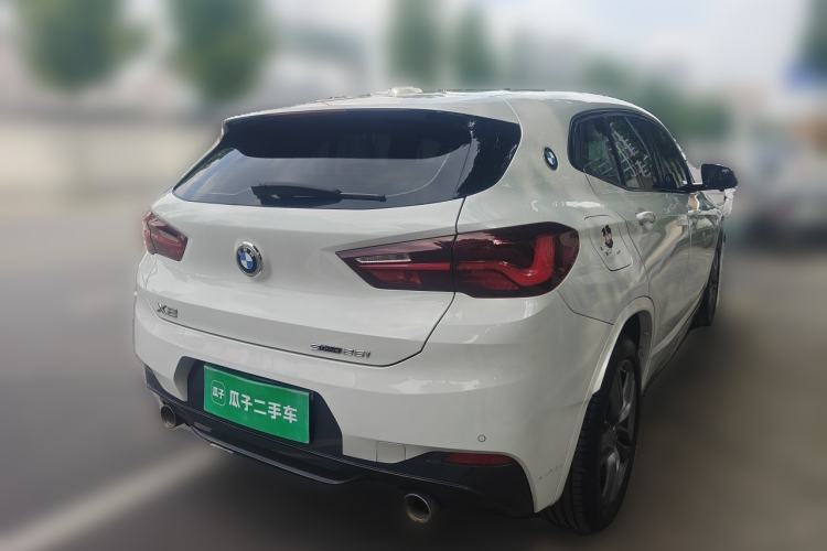 Used BMW X2 2021 Restyled sDrive25i M Sport Package Rear Right 45 Deg