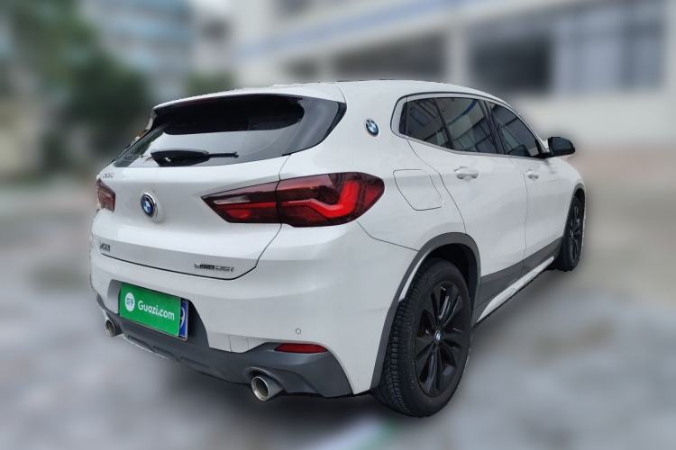 Used BMW X2 2021 Restyled sDrive25i M Sport Package Rear Right 45 Deg