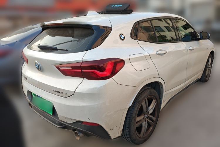 Used BMW X2 2021 sDrive25i Leading Model M Sport Package Rear Right 45 Deg