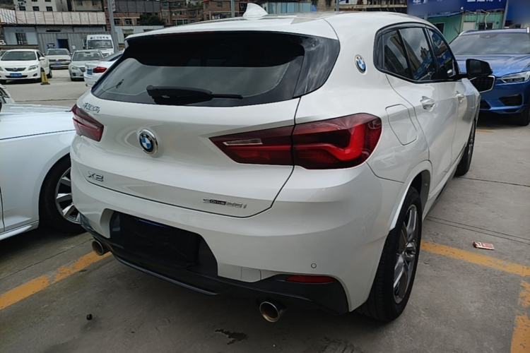 Used BMW X2 2021 Restyled sDrive25i M Sport Package Rear Right 45 Deg
