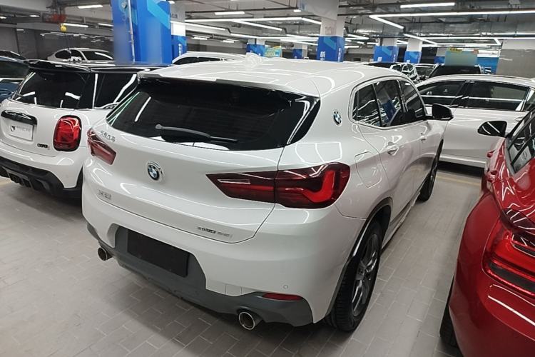 Used BMW X2 2021 sDrive25i Leading Model M Off-Road Package Rear Right 45 Deg