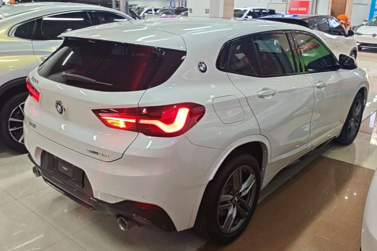 Used BMW X2 2021 Restyled sDrive25i M Sport Package Rear Right 45 Deg