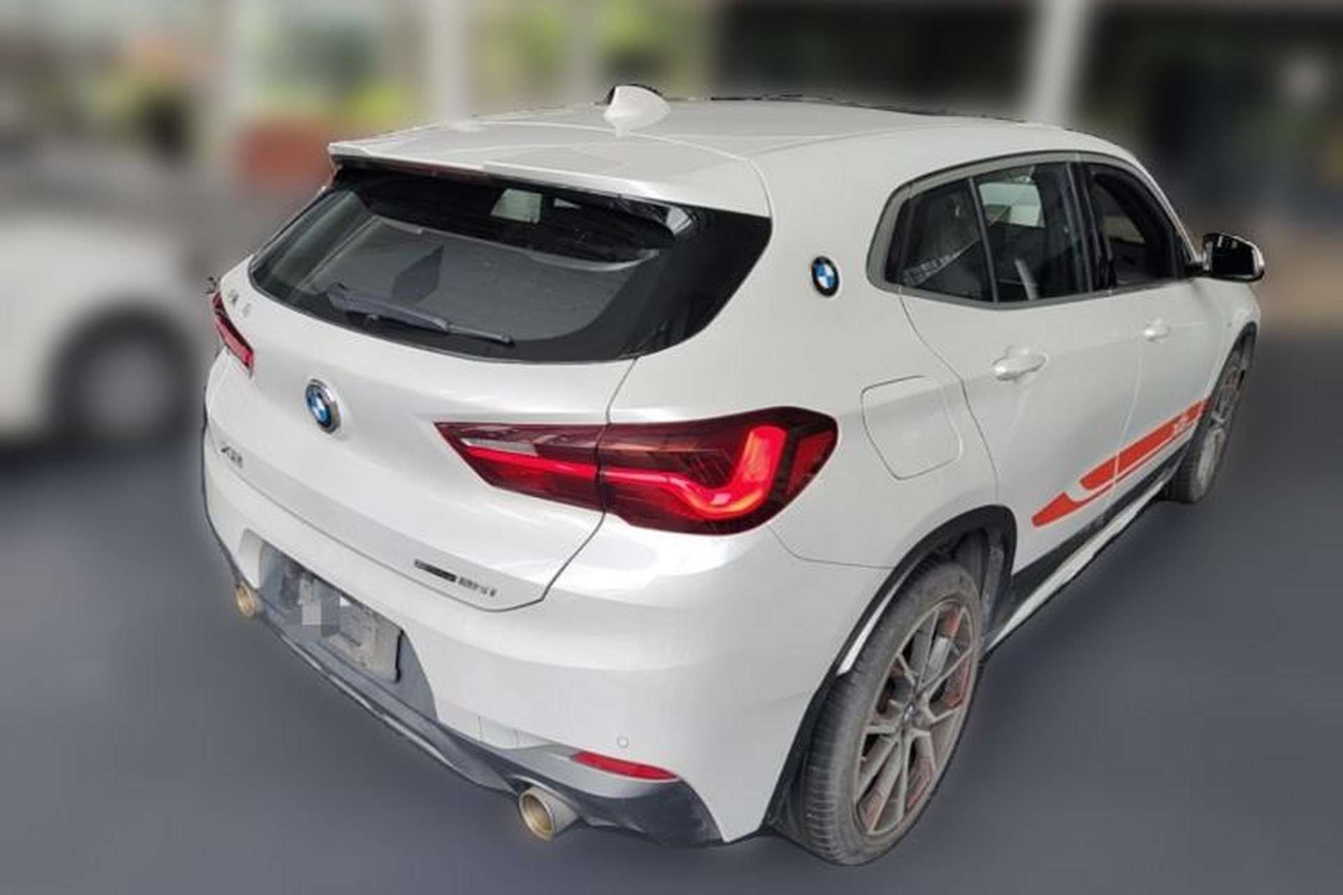 Used BMW X2 2021 Restyled sDrive25i Sharp Edition Rear Right 45 Deg