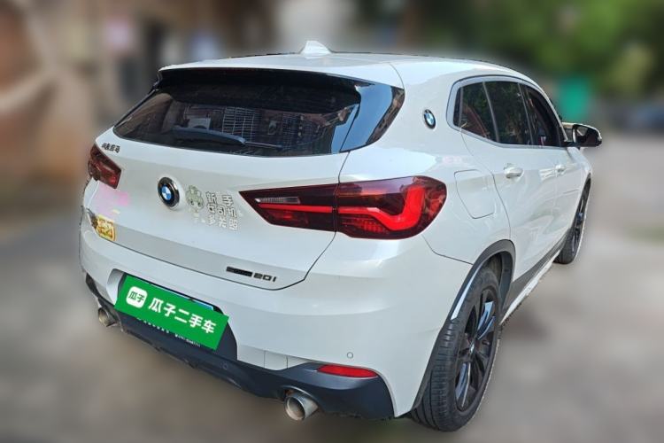 Used BMW X2 2021 sDrive20i M Sport Package Rear Right 45 Deg