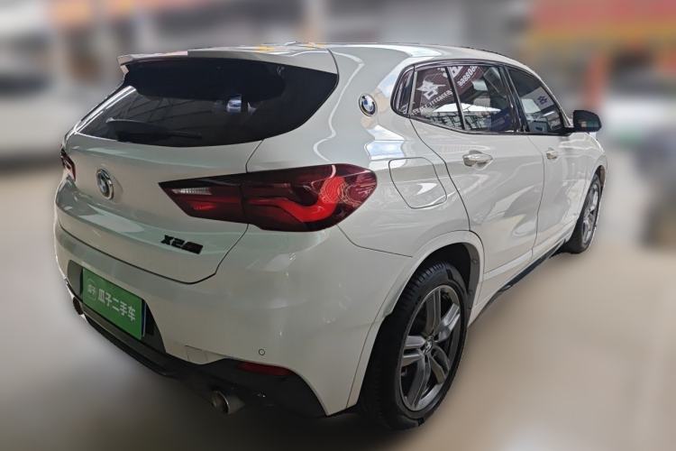 Used BMW X2 2021 sDrive25i Leading Model M Sport Package Rear Right 45 Deg