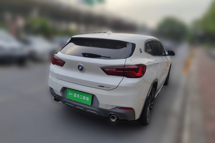 Used BMW X2 2021 sDrive20i M Sport Package Rear Right 45 Deg