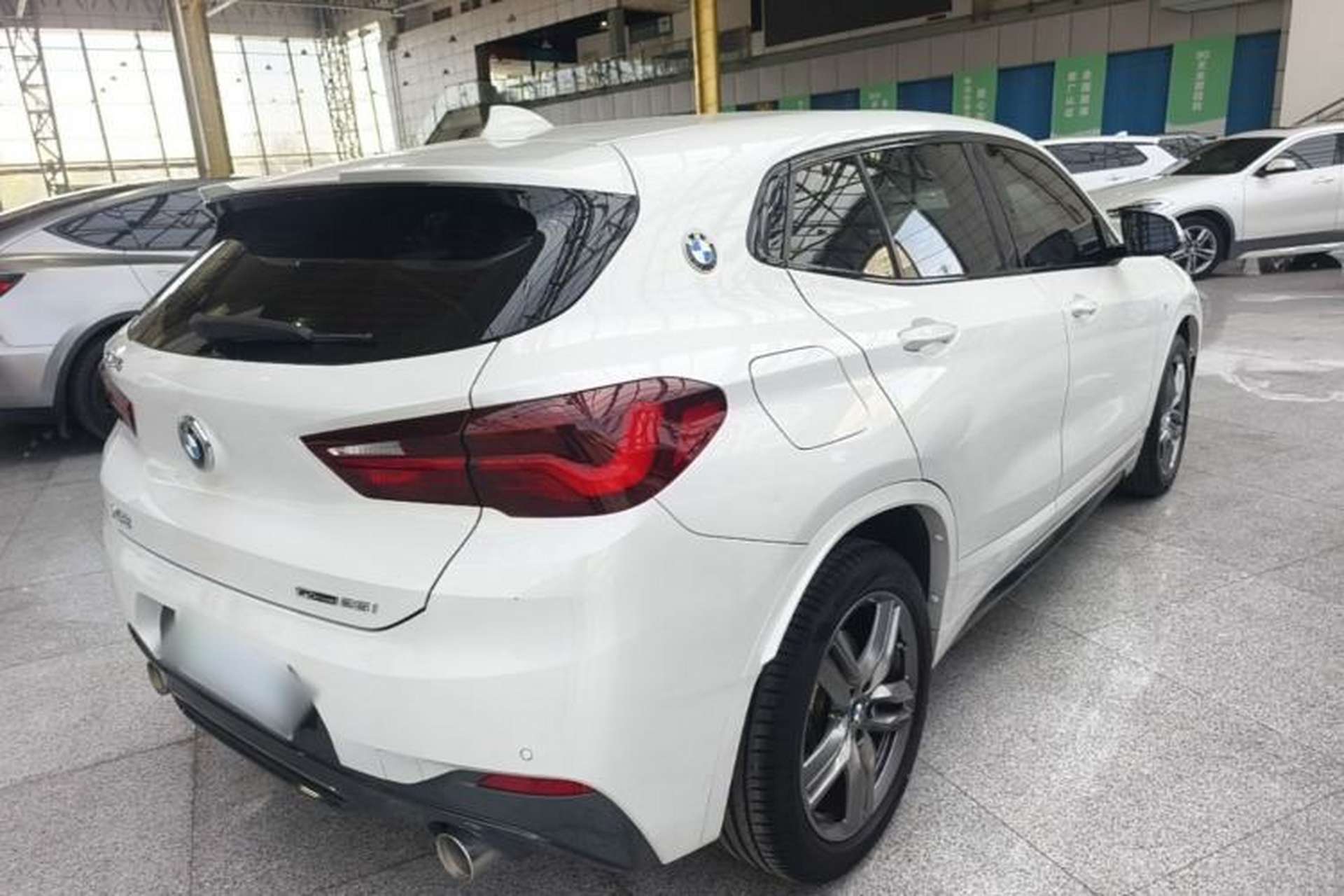 Used BMW X2 2021 sDrive25i M Sport Package Rear Right 45 Deg