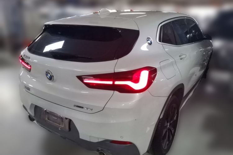 Used BMW X2 2021 sDrive25i Leading Model M Sport Package Rear Right 45 Deg