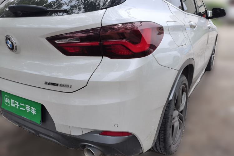 Used BMW X2 2021 sDrive25i M Sport Package Rear Right 45 Deg