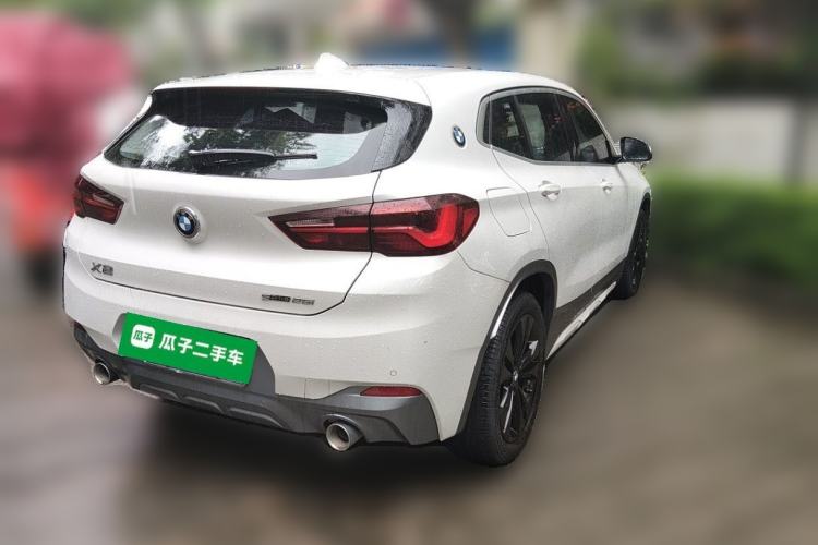 Used BMW X2 2021 sDrive25i M Sport Package Rear Right 45 Deg