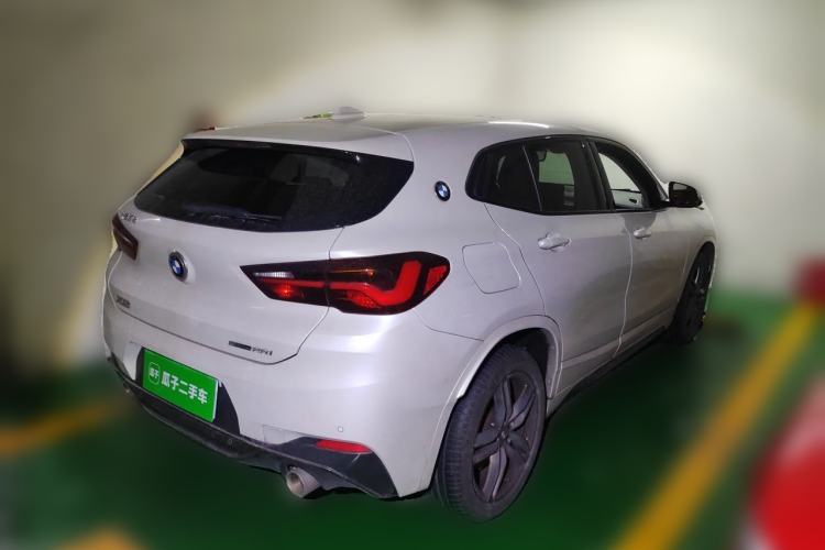 Used BMW X2 2021 sDrive25i Leading Model M Sport Package Rear Right 45 Deg