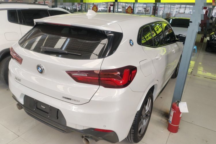 Used BMW X2 2021 sDrive25i M Sport Package Rear Right 45 Deg