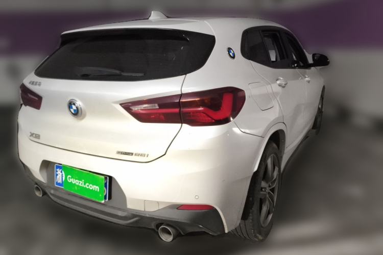 Used BMW X2 2021 Restyled sDrive25i M Sport Package Rear Right 45 Deg