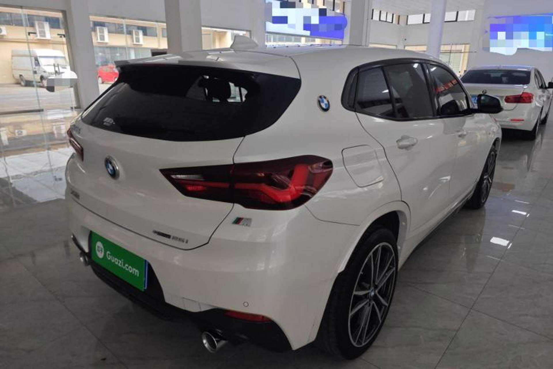 Used BMW X2 2021 sDrive25i Luxury Model with M Sport Package Rear Right 45 Deg