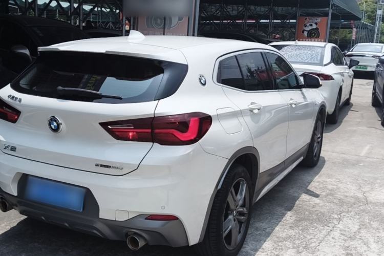 Used BMW X2 2021 sDrive25i Leading Model M Off-Road Package Rear Right 45 Deg