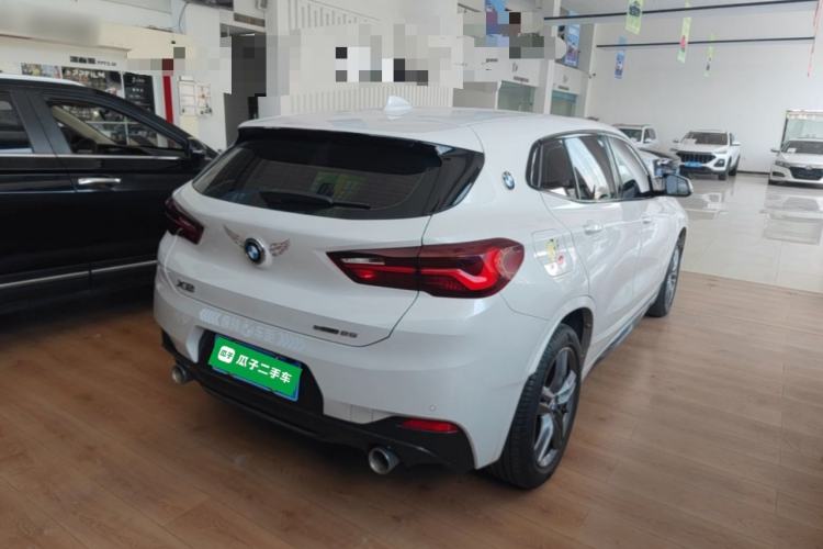 Used BMW X2 2021 Restyled sDrive25i M Sport Package Rear Right 45 Deg
