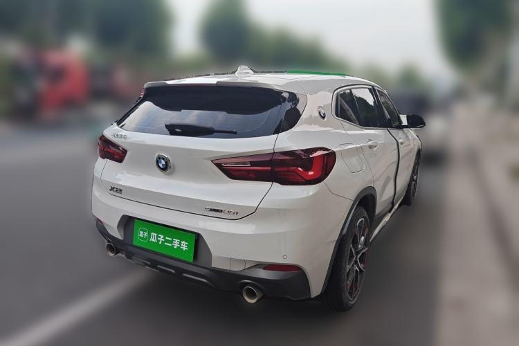 Used BMW X2 2021 Restyled sDrive25i Sharp Edition Rear Right 45 Deg
