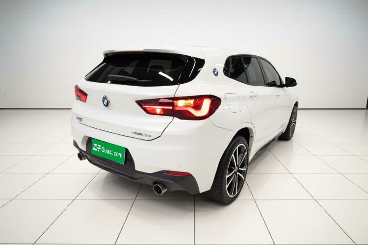 Used BMW X2 2021 sDrive25i Luxury Model with M Sport Package Rear Right 45 Deg