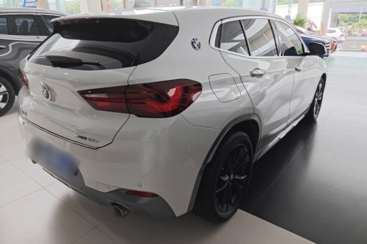Used BMW X2 2021 sDrive20i M Sport Package Rear Right 45 Deg