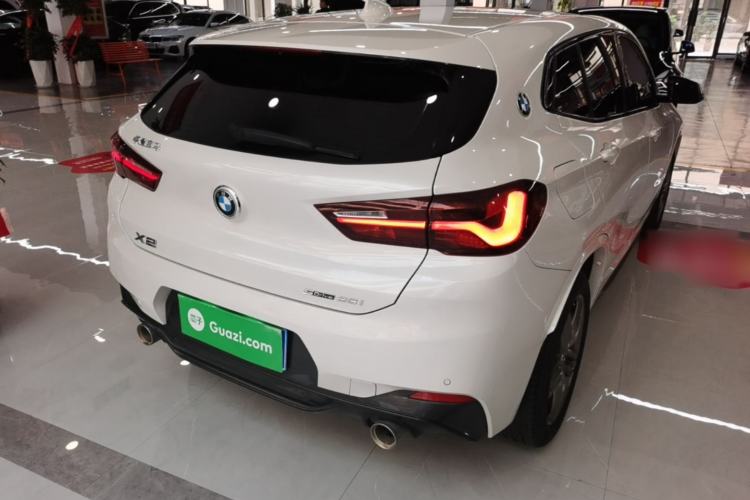 Used BMW X2 2021 Restyled sDrive25i M Sport Package Rear Right 45 Deg
