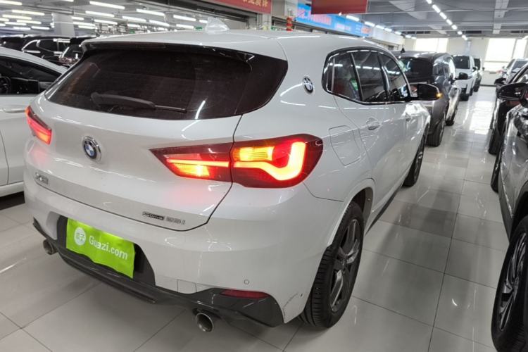 Used BMW X2 2021 sDrive25i M Sport Package Rear Right 45 Deg