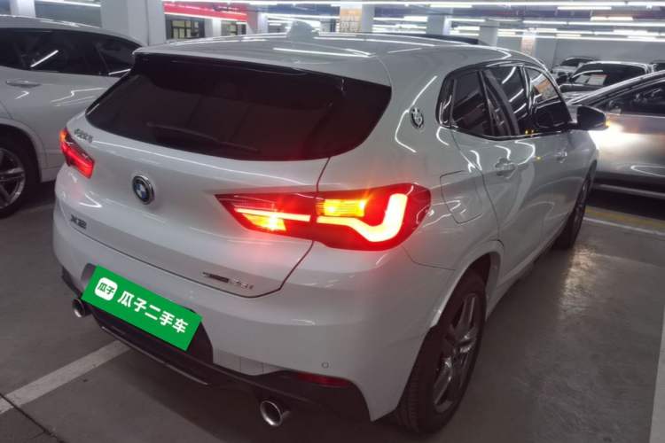 Used BMW X2 2021 Restyled sDrive25i M Sport Package Rear Right 45 Deg