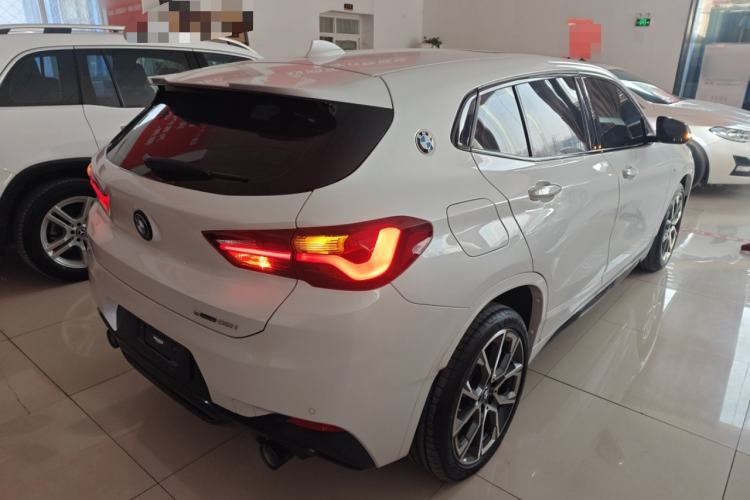 Used BMW X2 2021 Restyled sDrive25i Midnight Edition Rear Right 45 Deg