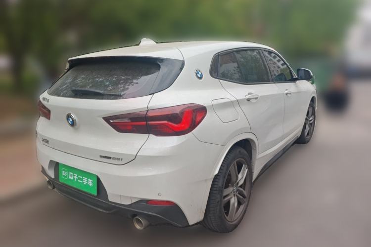 Used BMW X2 2021 xDrive25i M Sport Package Rear Right 45 Deg