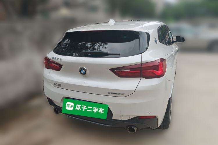 Used BMW X2 2021 Restyled sDrive25i M Sport Package Rear Right 45 Deg