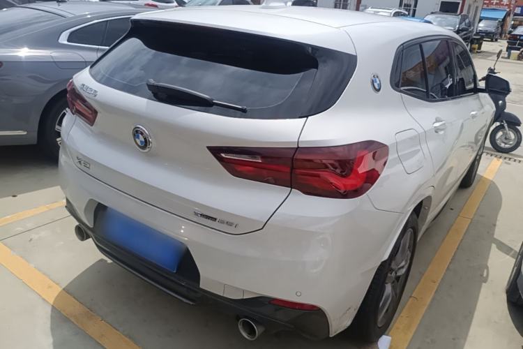 Used BMW X2 2021 Restyled sDrive25i M Sport Package Rear Right 45 Deg