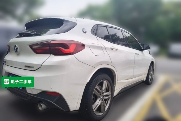 Used BMW X2 2021 sDrive25i M Sport Package Rear Right 45 Deg
