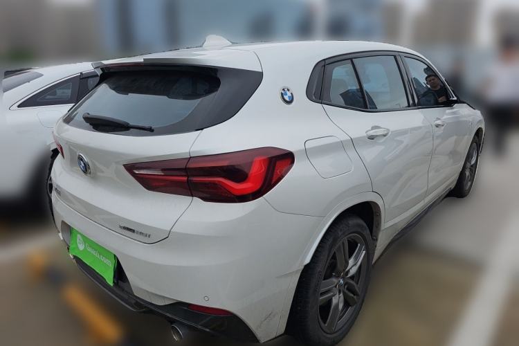 Used BMW X2 2021 sDrive25i Leading Model M Sport Package Rear Right 45 Deg